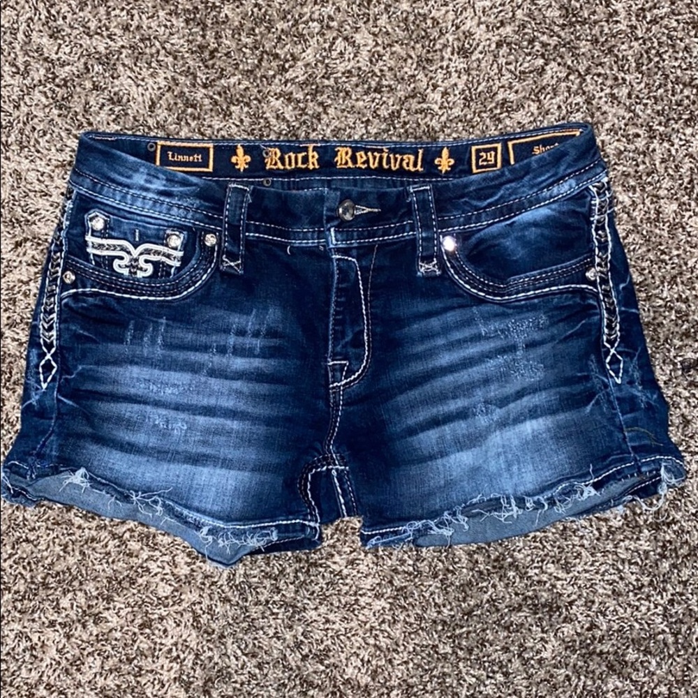 Rock Revival Jean Shorts